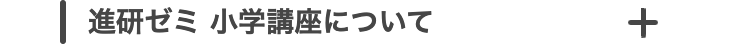進研ゼミ　小学講座について