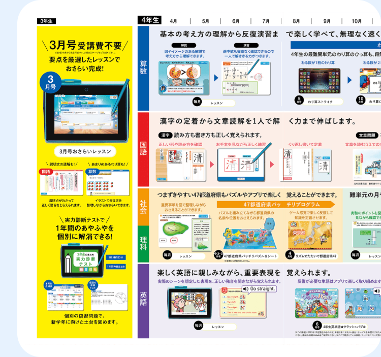 年間ラインナップ